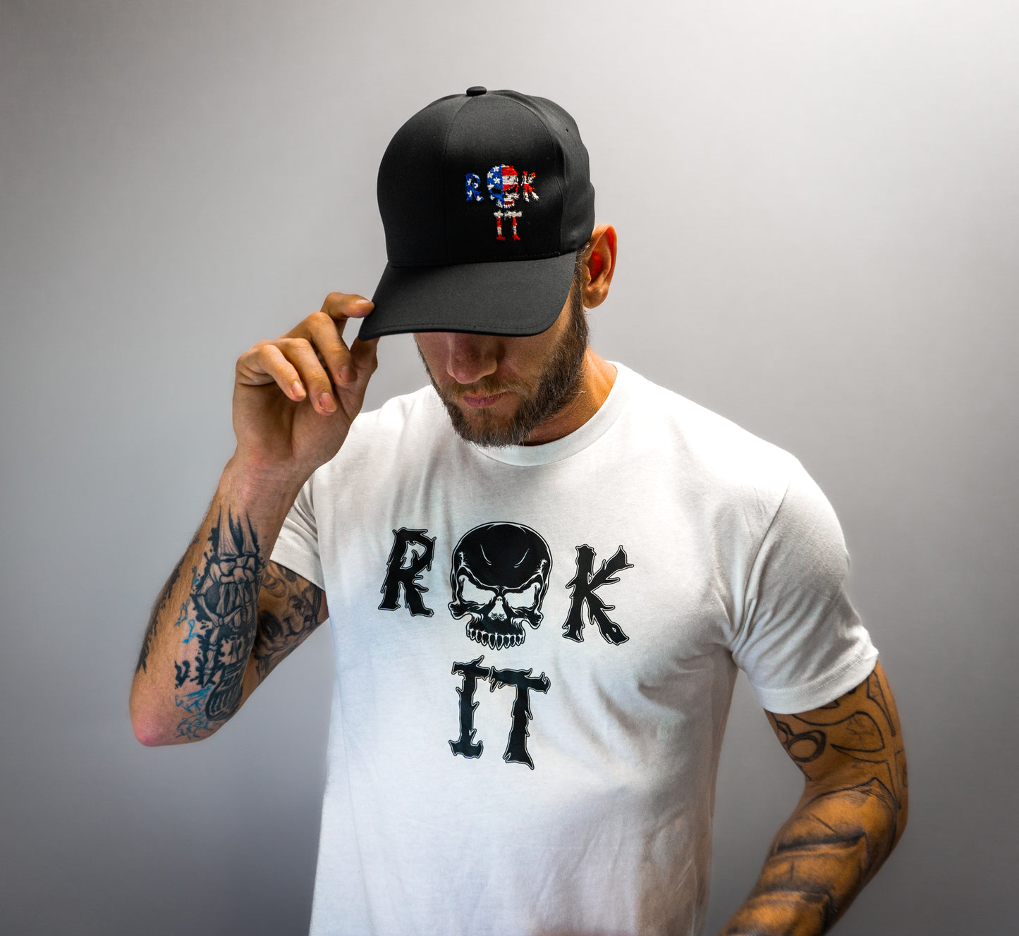 Mens ROK IT Black & White