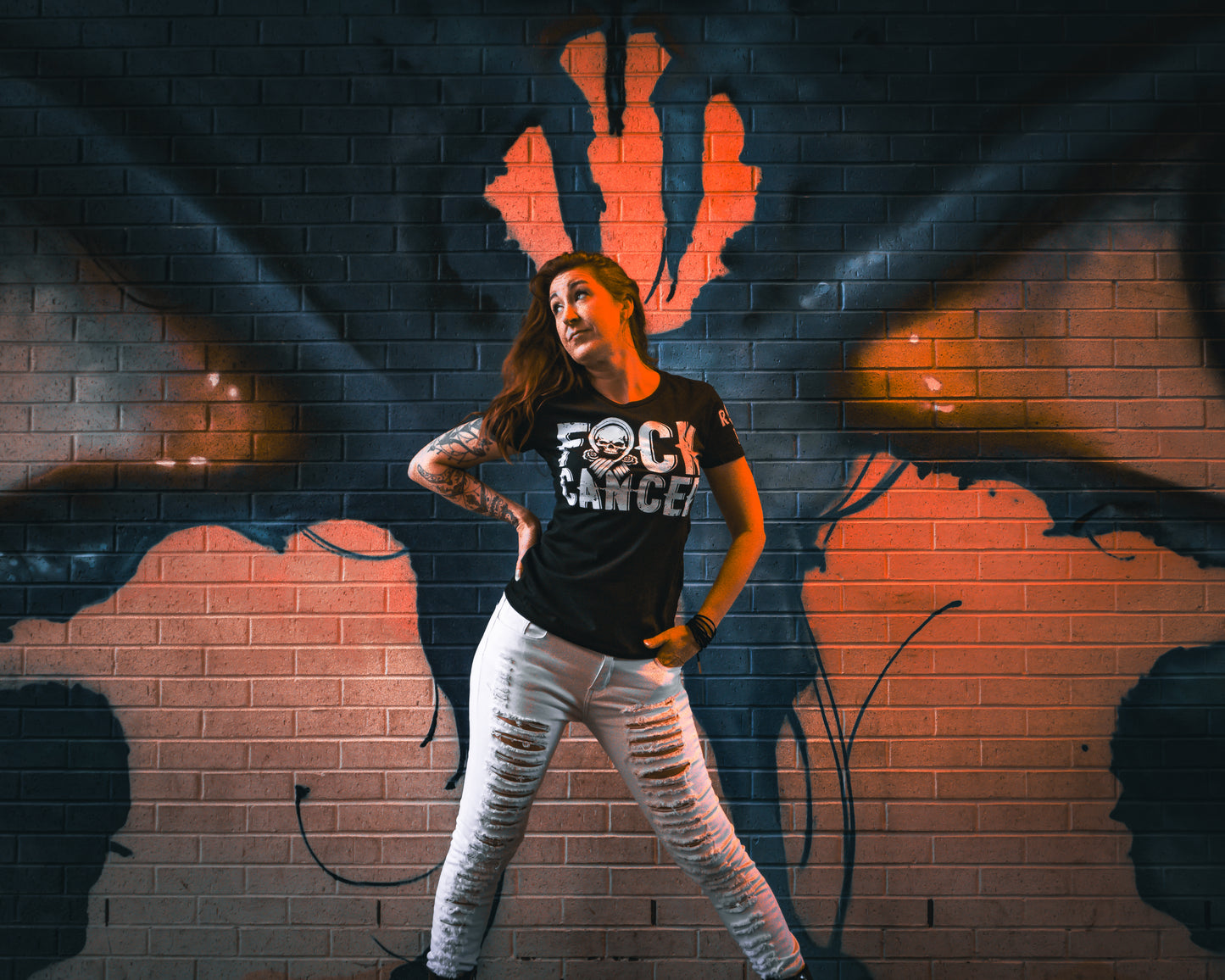 Womens F*CK CANCER Tee