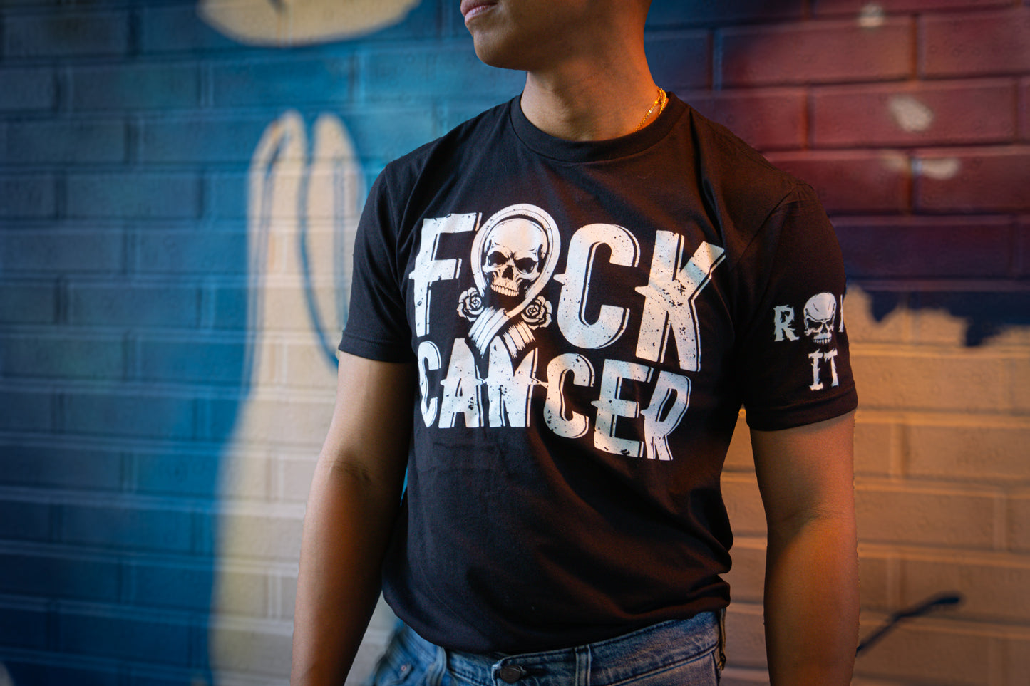 Mens F*CK CANCER Tee
