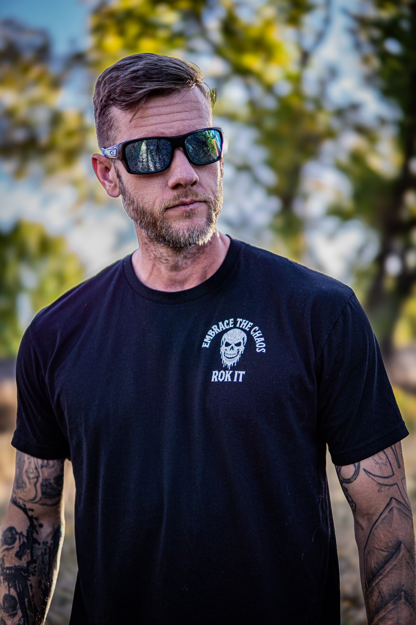 Embrace The Chaos tee