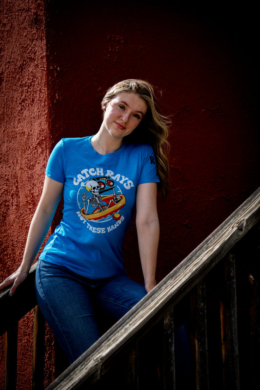 Catch Rays Not These Hands Women