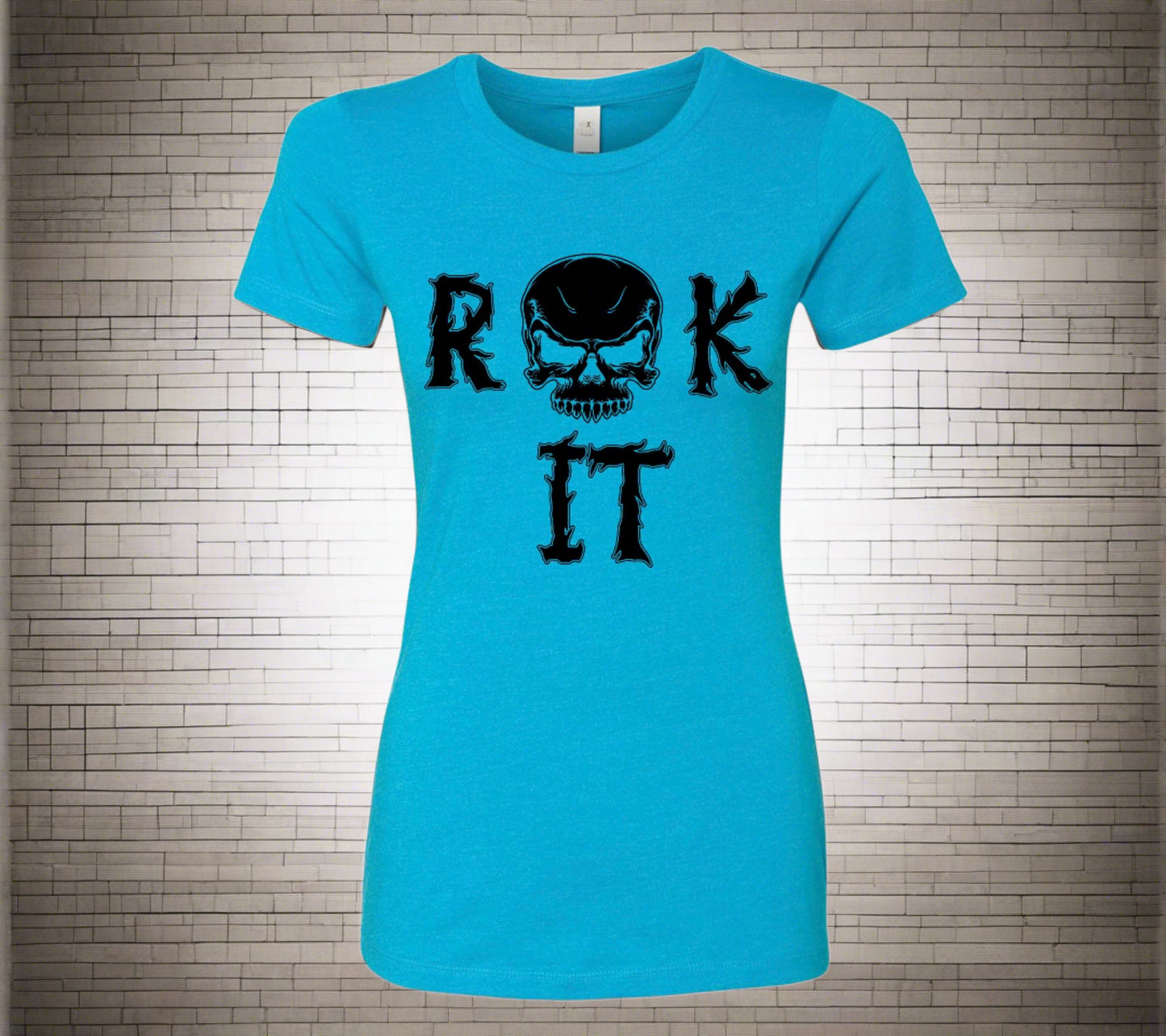 Womens Turquoise Tee