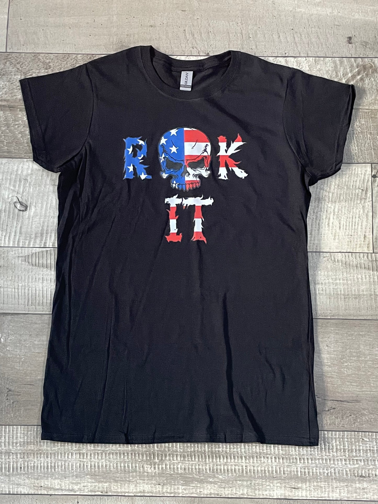 Womens  Black & White Shirt