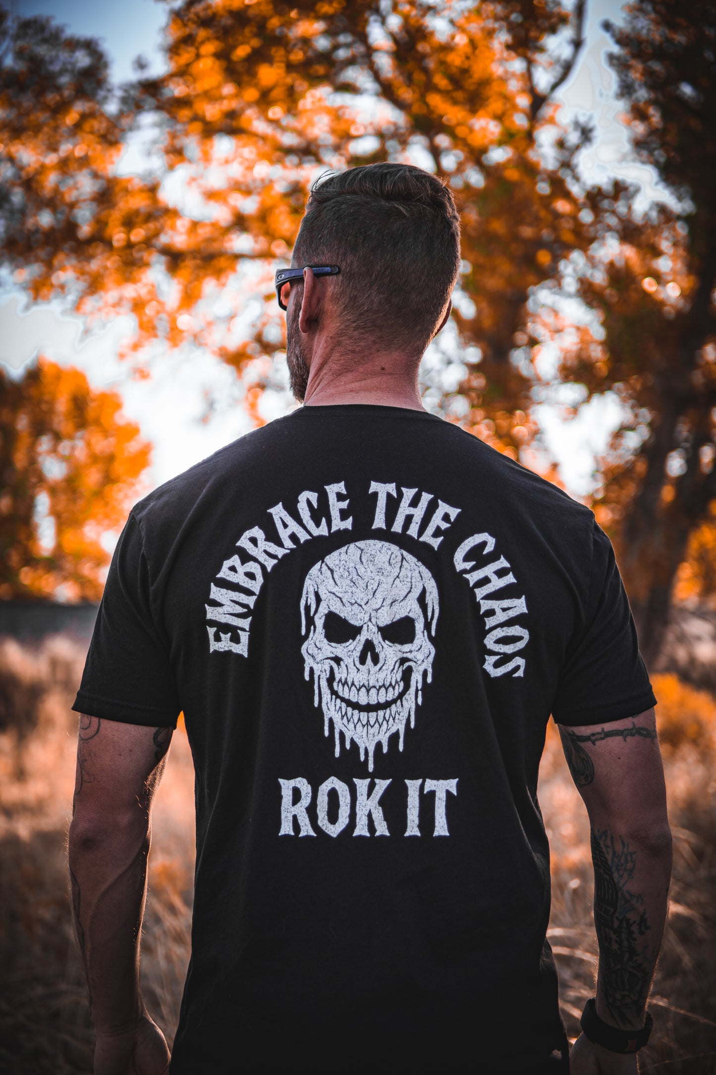 Embrace The Chaos tee